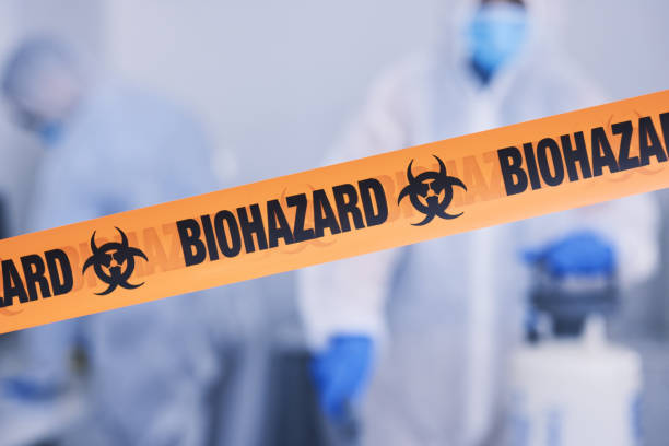 Professional Infectious Disease Decontamination technician working in Pleasant Shade, TN